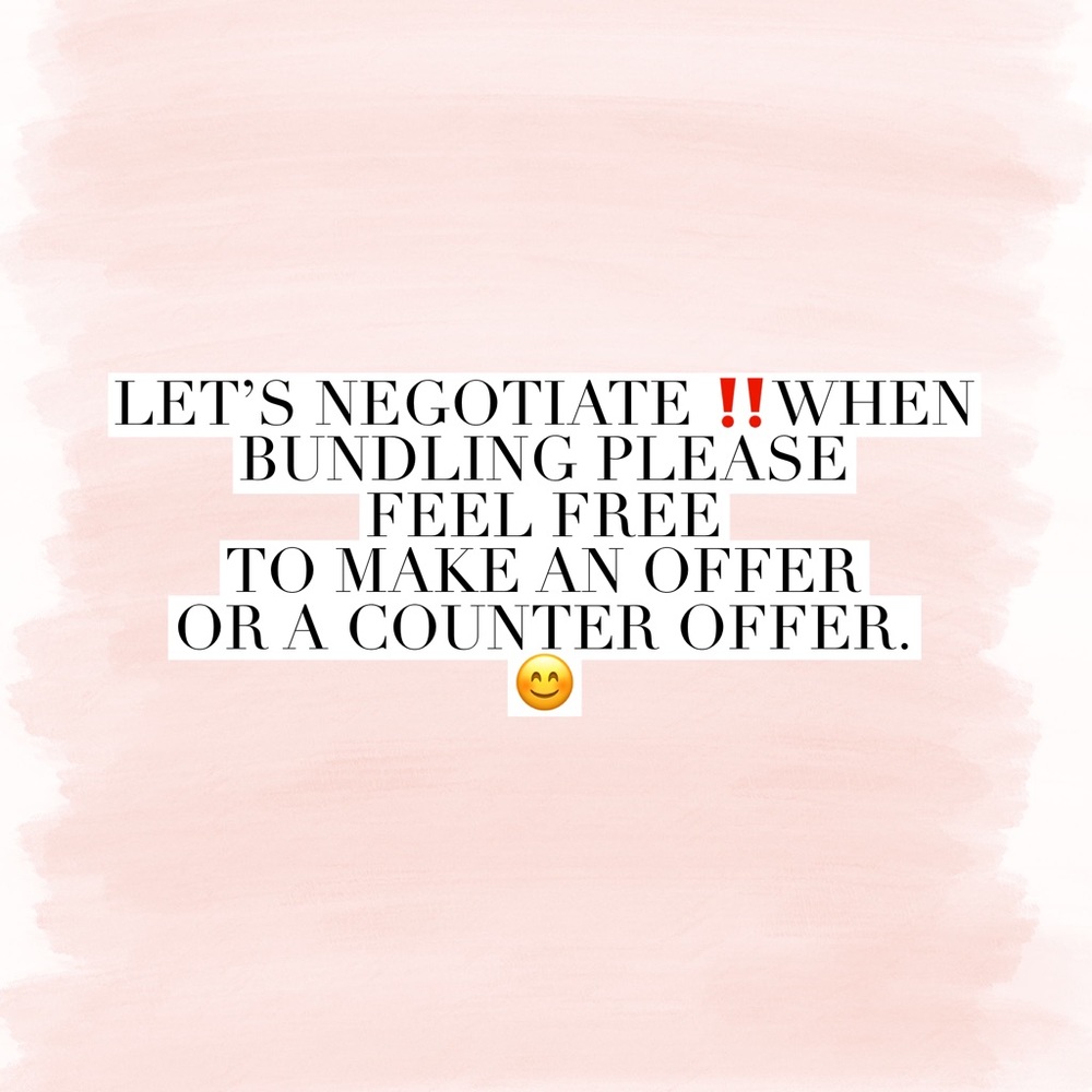 Let’s NEGOTIATE ‼️